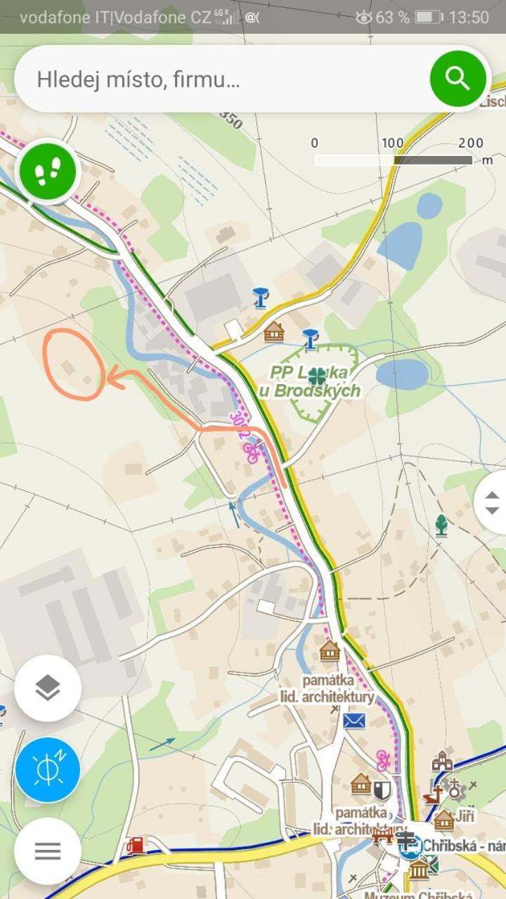 Chalupy Dolni Chřibská Szoba fotó